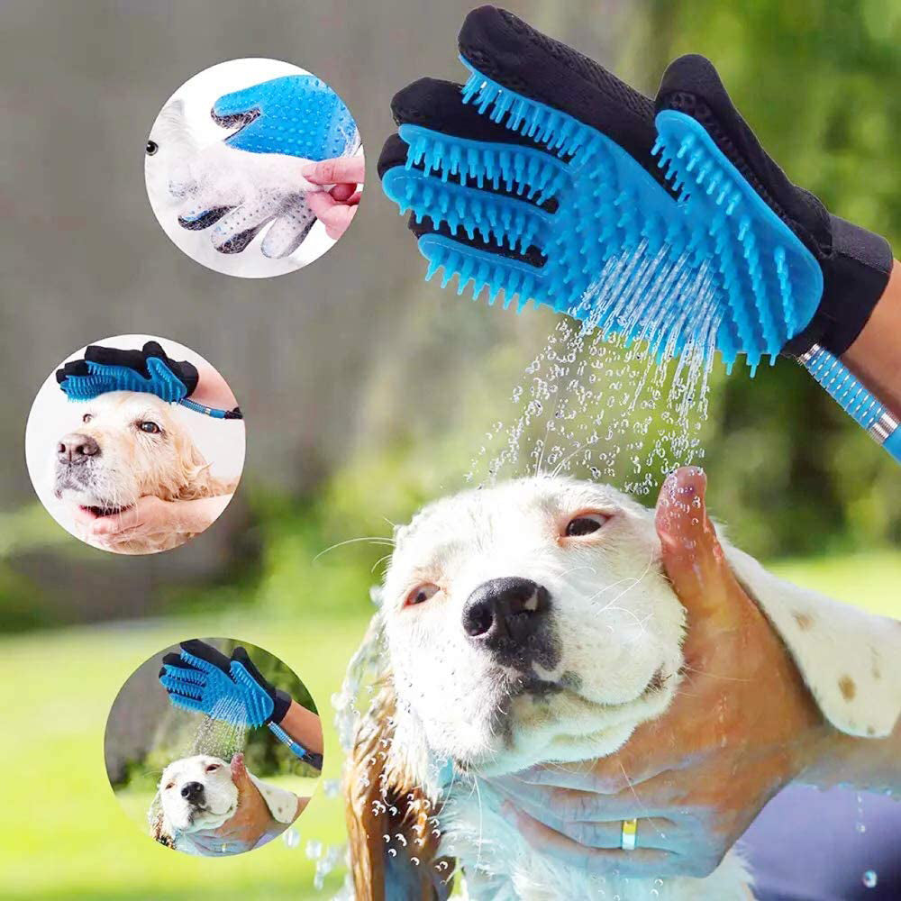 3-in-1 Pet Bathing Tool Sprayer Massage Glove and Pet Hair Remover_6