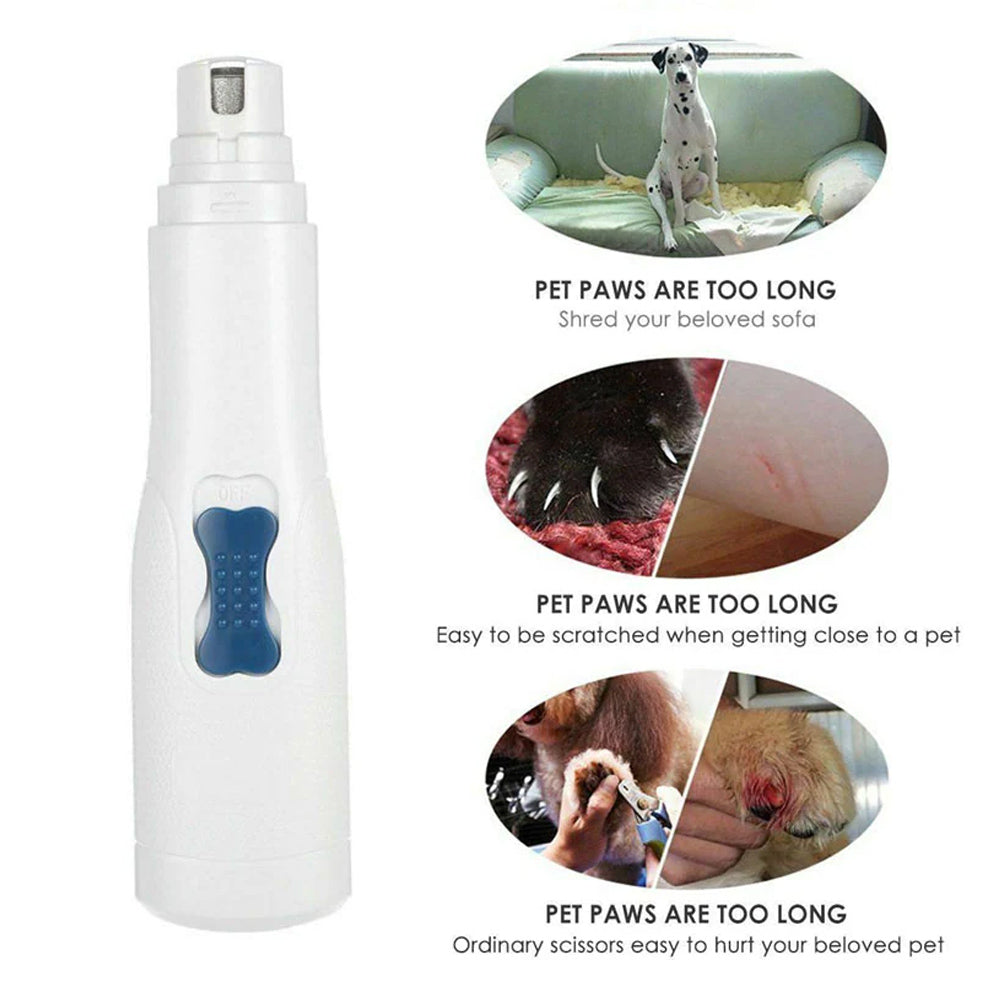 Battery-Operated Pet Nail Grinder and Claw Trimmer_3