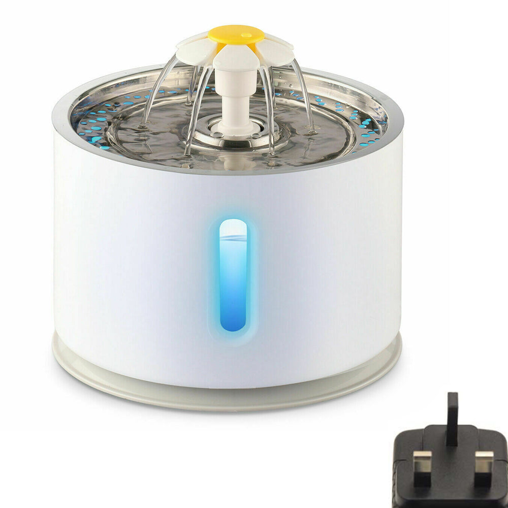 Automatic Pet Water Fountain with Pump and LED Indicator( UK/AU/EU/US plug)_13
