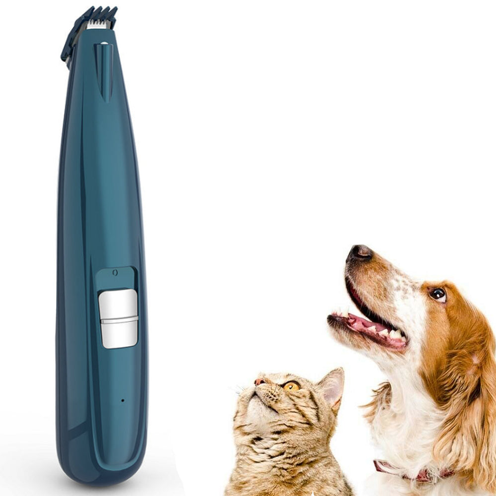 Low Noise USB Rechargeable Grooming Safe Nail Clipper for Pets_2