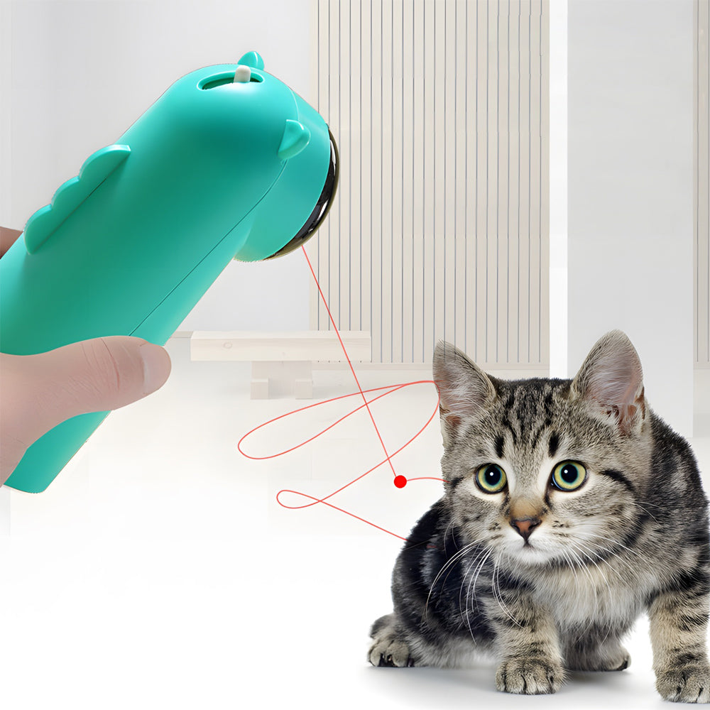 Dual Powered Motion Sensor LED Laser Interactive Cat Toy_6