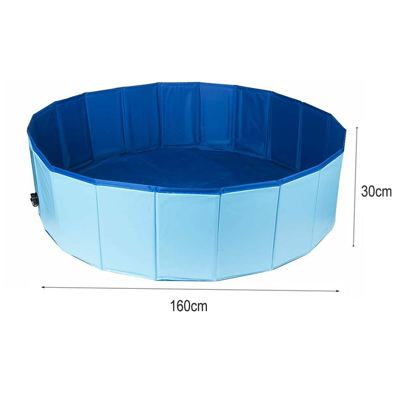 Collapsible Outdoor Pet and Kids PVC Folding Bathing Pool_6