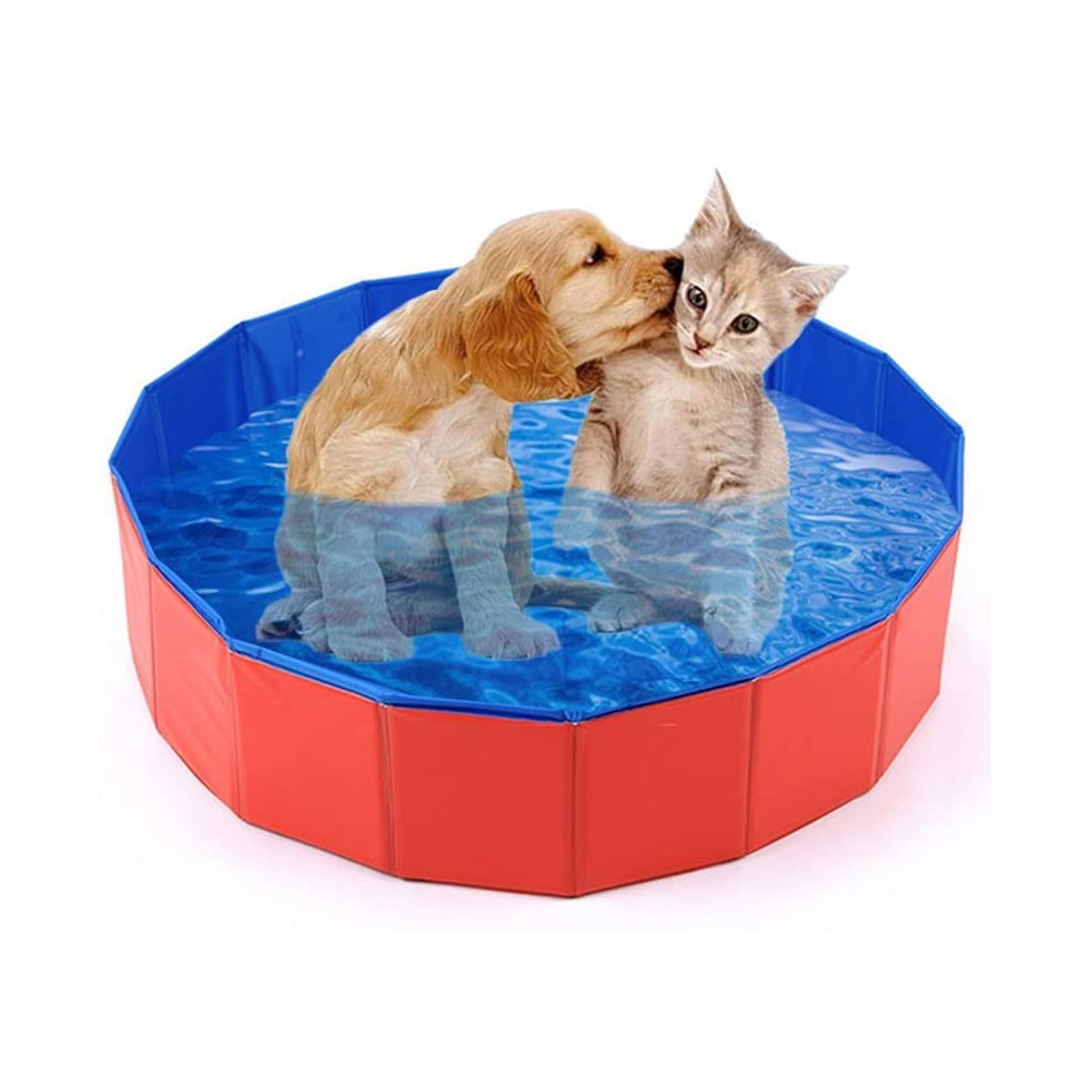 Collapsible Outdoor Pet and Kids PVC Folding Bathing Pool_11