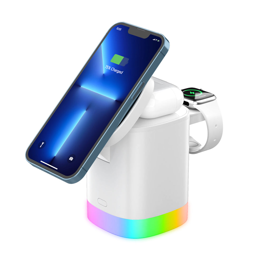 3-in-1 USB Wireless Magnetic Charger with RGB Backlight_5
