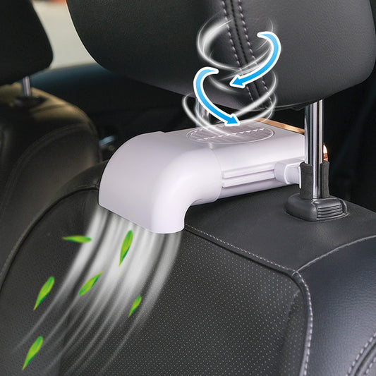 3 Wind Speed Universal Car Back Seat Fan- USB Interface_0