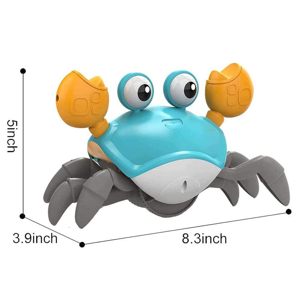 Crawling Crab Sensory Toy with Music and LED Light-USB Rechargeable_6