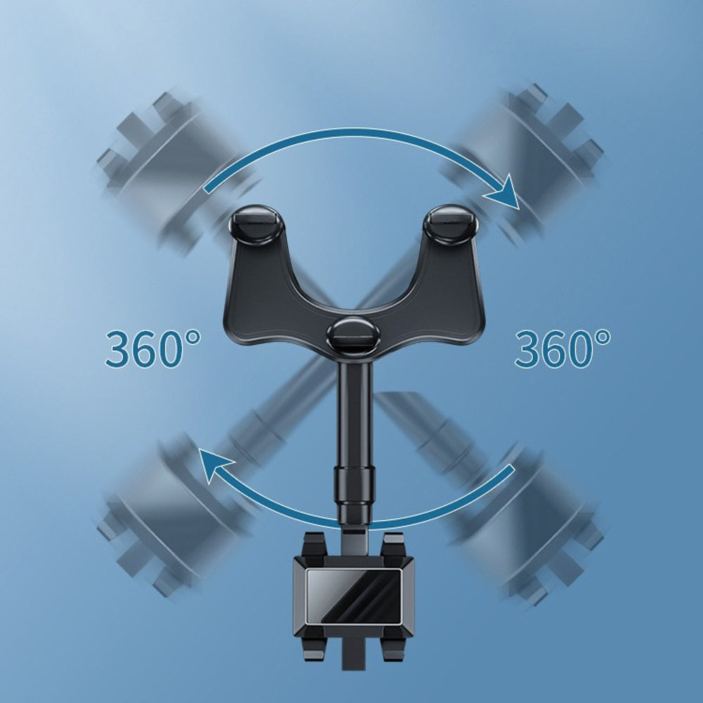 360° Rotating Bracket Car Rearview Mirror Mobile Holder_6