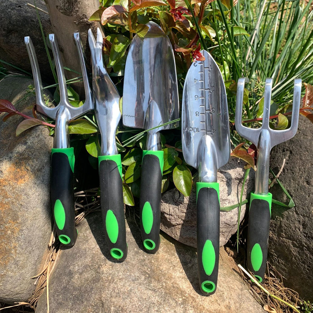 9pcs/set Aluminum Alloy Outdoor Gardening Shovel Set_8