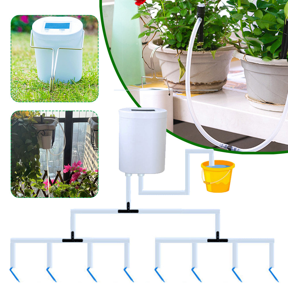 2/4/8 Heads Automatic Watering Pump Controller with Timer_13